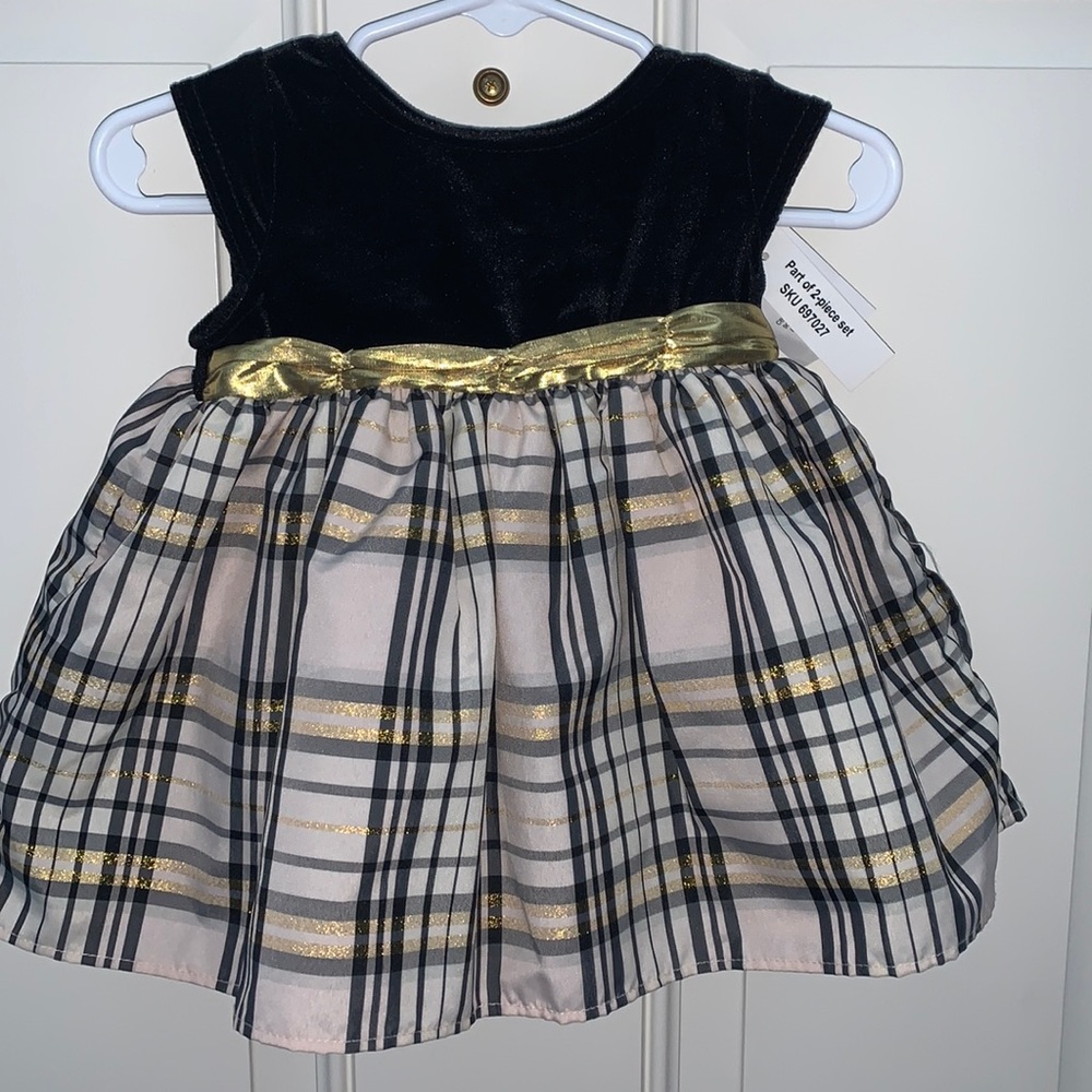 GoodLad, 6-9M, A Beautiful Taffeta Party Dress & Great for the Holidays